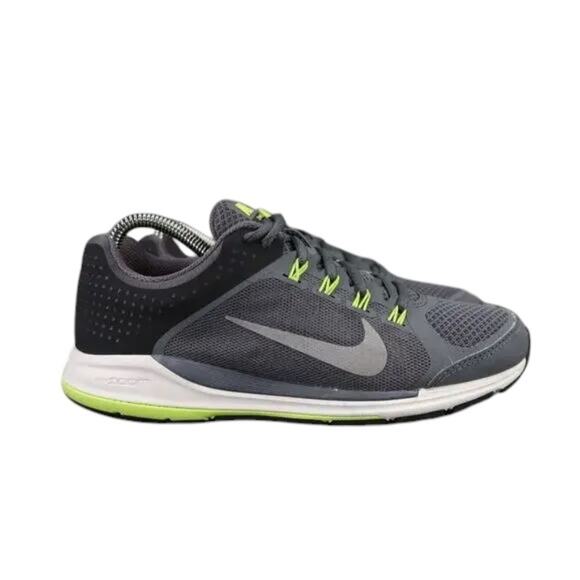 Nike Shoes Womens 7 Athletic Trainers Zoom Elite 6 Running Dark Grey Voltage - Picture 1 of 13